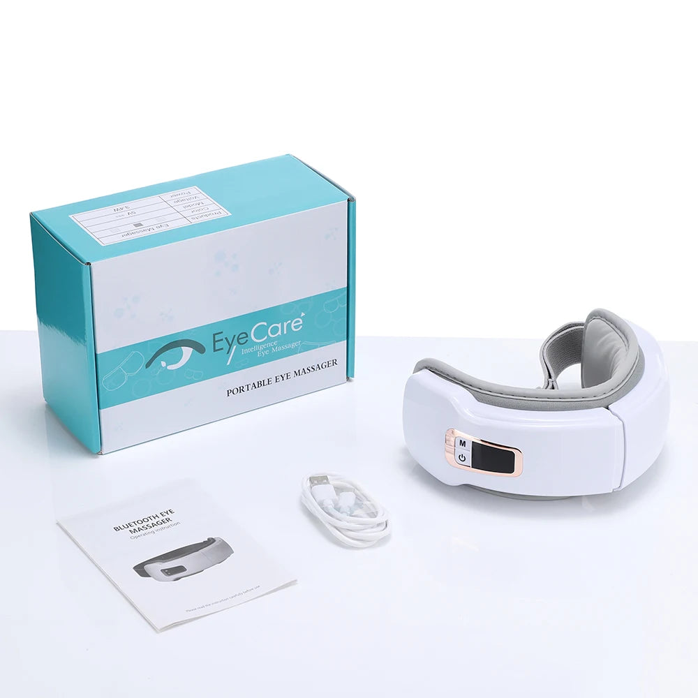 Electric Eye Massager with Heat & Music