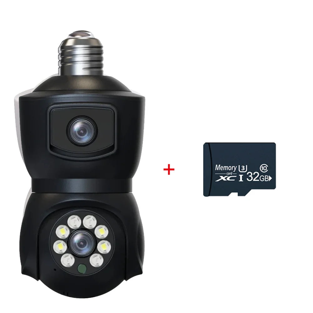 64GB 4K Dual-Lens WiFi Security Camera