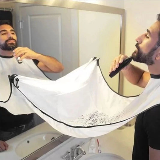 Beard Shaving Apron & Hair Catcher