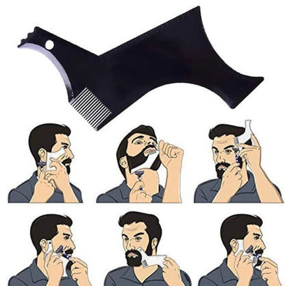 Beard Shaving Apron & Hair Catcher