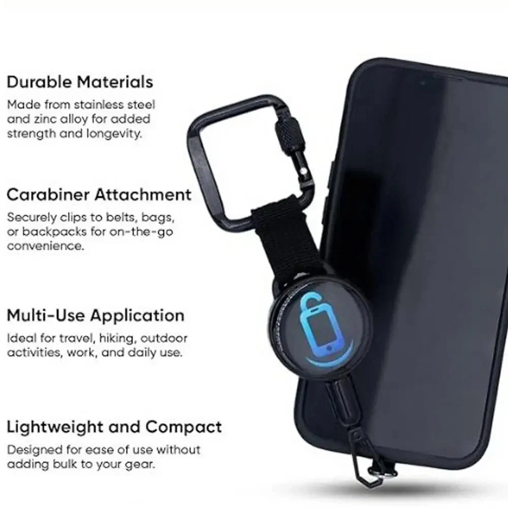 Anti-Theft Retractable Phone Holder