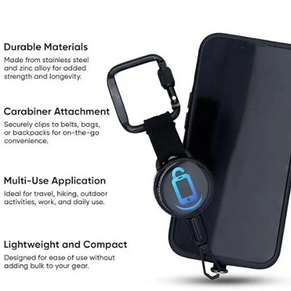 Anti-Theft Retractable Phone Holder