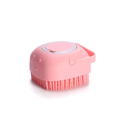 Pet Silicone Bath & Grooming Brush