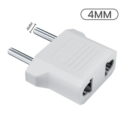 EU to US Plug Travel Adapter