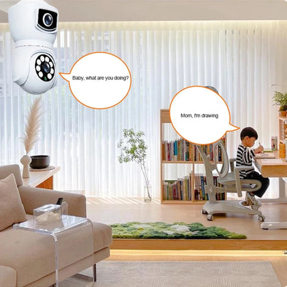64GB 4K Dual-Lens WiFi Security Camera