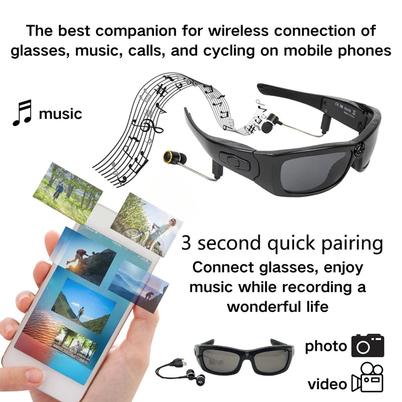 Xiaomi 1080P HD Camera Glasses