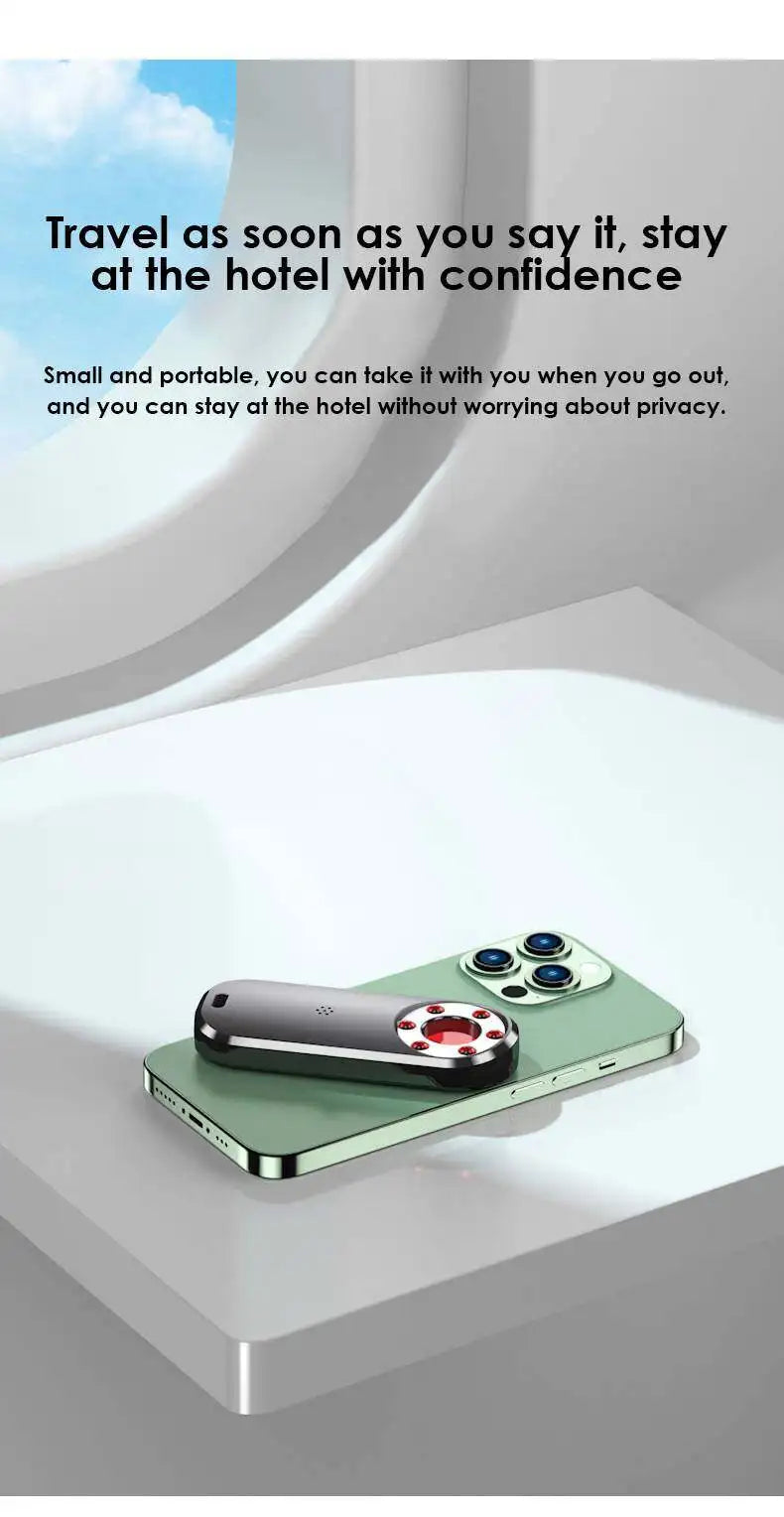 RF Signal Hidden Camera & Spy Detector