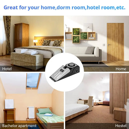 2-Pack Wireless Door Stop Alarm