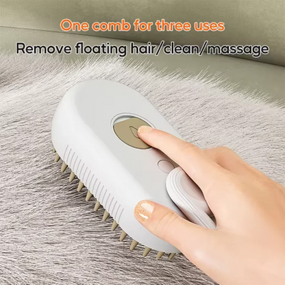 Pet Spray Massage & Grooming Brush