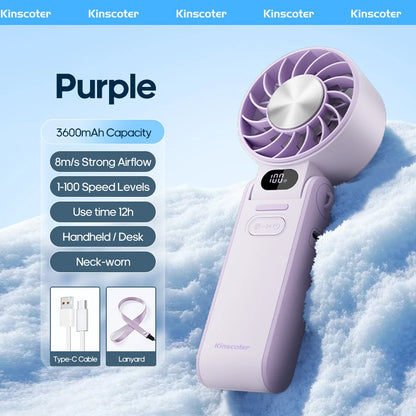 Portable Foldable Handheld Fan