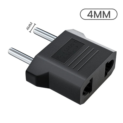 EU to US Plug Travel Adapter