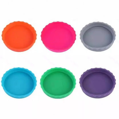 6-Pack Silicone Can Lids & Plugs