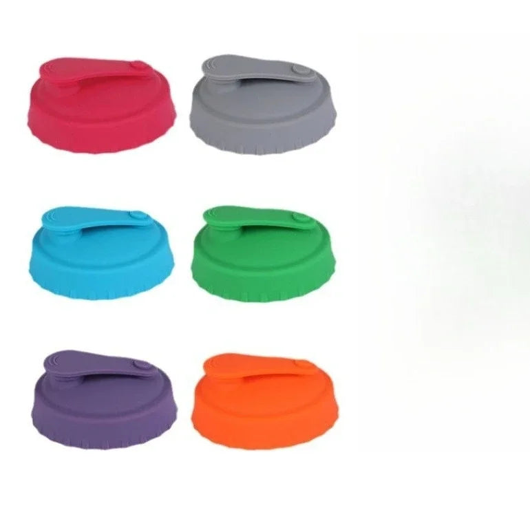 6-Pack Silicone Can Lids & Plugs