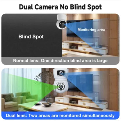 64GB 4K Dual-Lens WiFi Security Camera