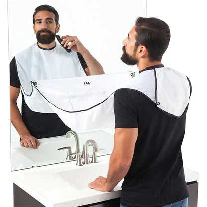 Beard Shaving Apron & Hair Catcher