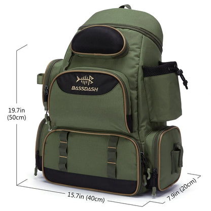 Bassdash Lightweight Tactical Fishing Backpack