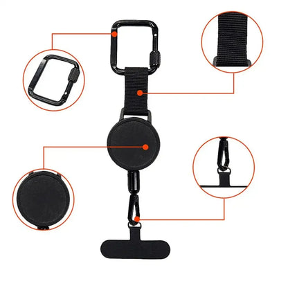 Anti-Theft Retractable Phone Holder