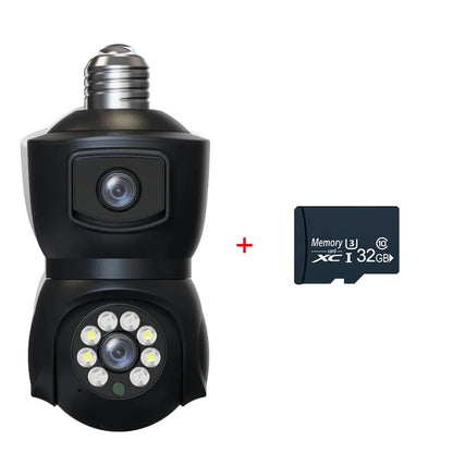 64GB 4K Dual-Lens WiFi Security Camera