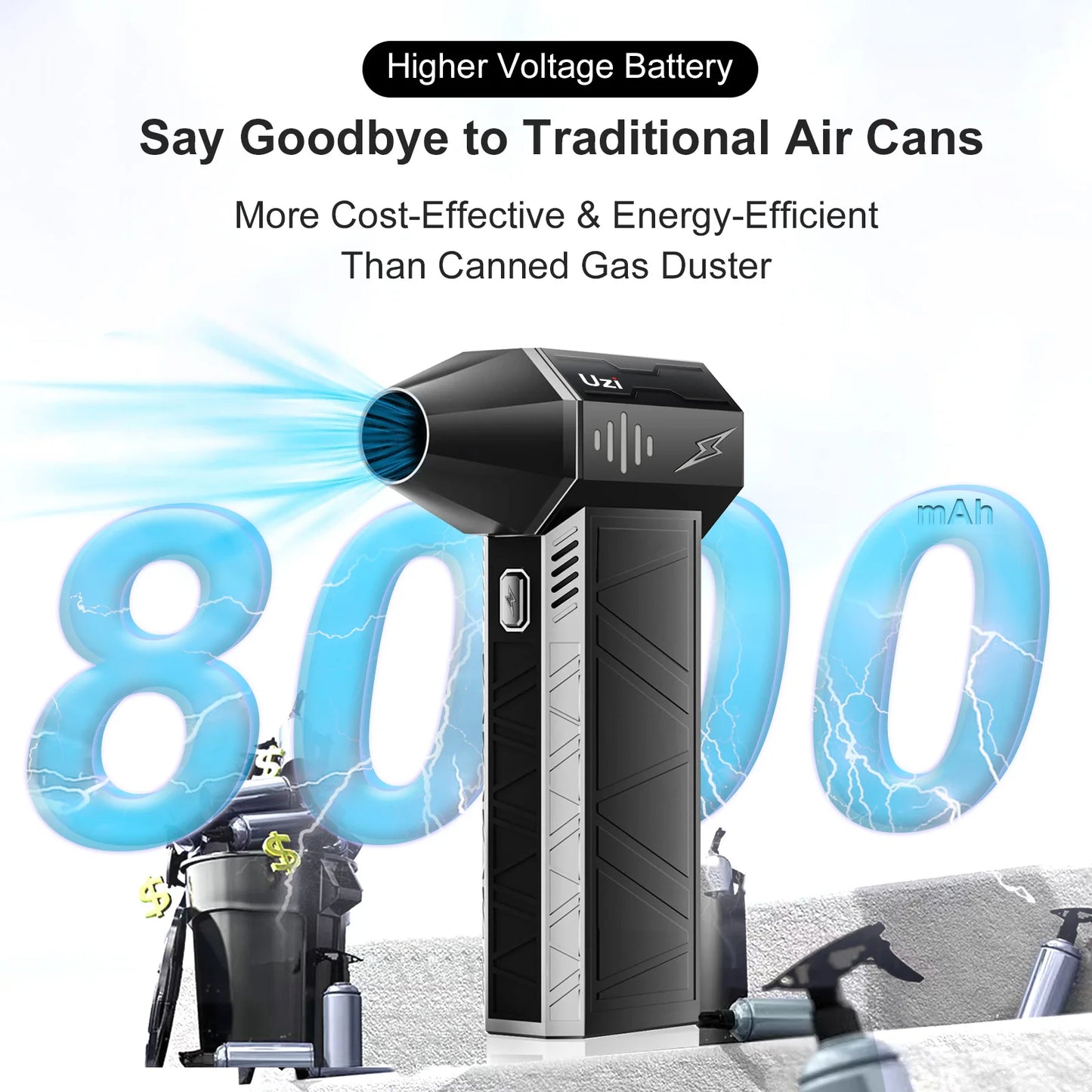 THERAGUN X3PRO Mini Compressed Air Duster