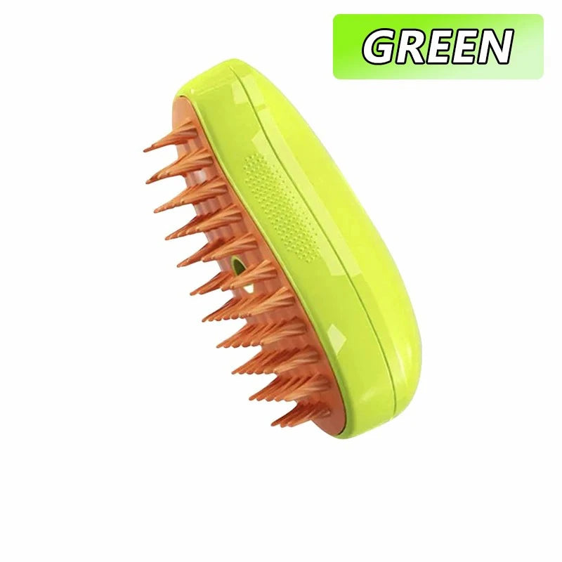 3-in-1 Cat Steamy Grooming Brush