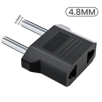 EU to US Plug Travel Adapter