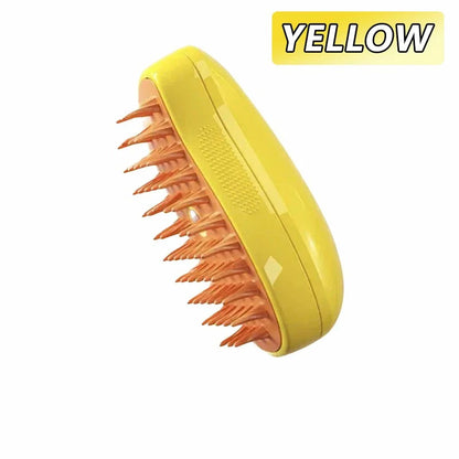 3-in-1 Cat Steamy Grooming Brush