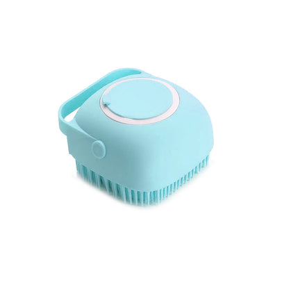 Pet Silicone Bath & Grooming Brush