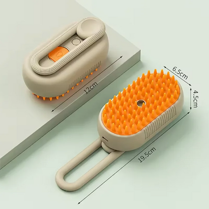 Pet Spray Massage & Grooming Brush
