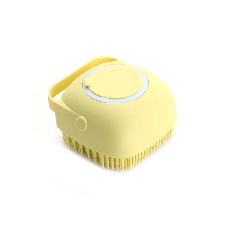 Pet Silicone Bath & Grooming Brush