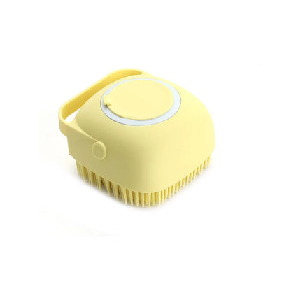 Pet Silicone Bath & Grooming Brush