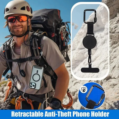 Anti-Theft Retractable Phone Holder