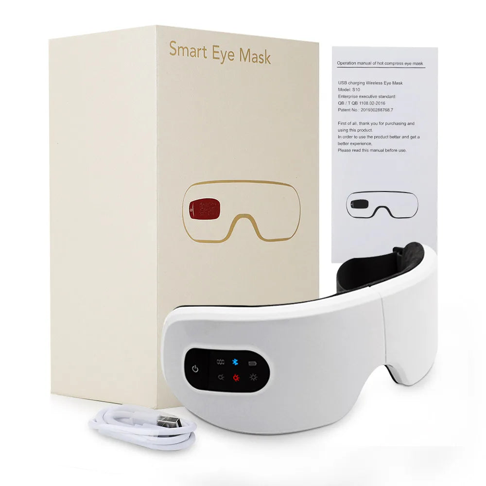 Electric Eye Massager with Heat & Music