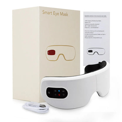 Electric Eye Massager with Heat & Music