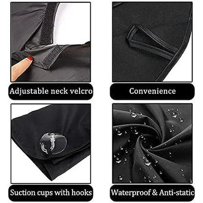 Beard Shaving Apron & Hair Catcher