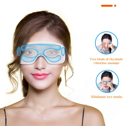 Electric Eye Massager with Heat & Music